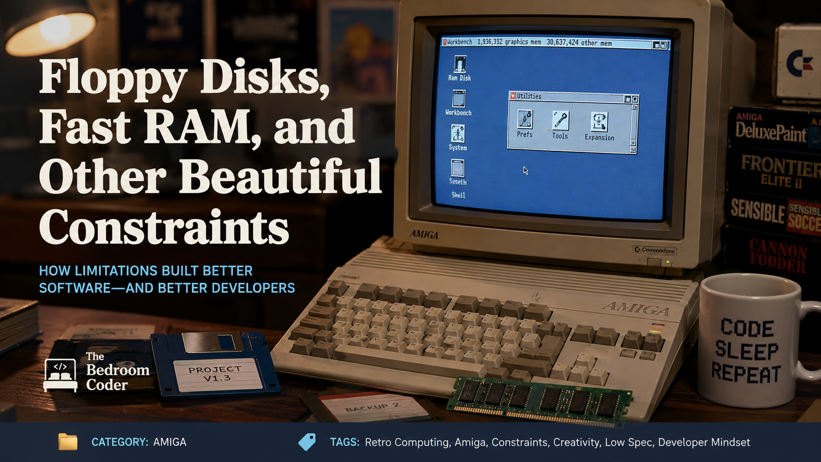 Floppy Disks, Fast RAM, and Other Beautiful Constraints