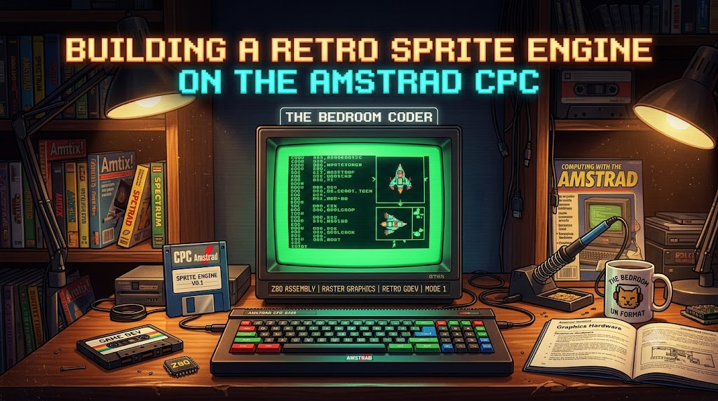 Building a Retro Sprite Engine on the Amstrad CPC