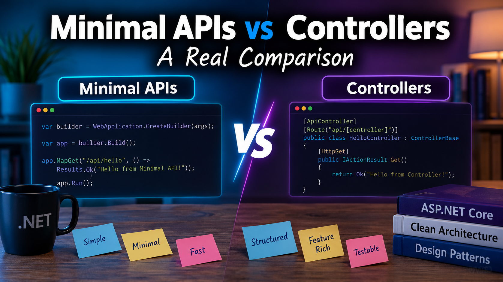 Minimal APIs vs Controllers: A Real Comparison