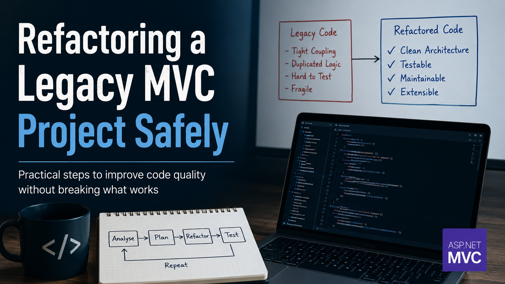 Refactoring a Legacy MVC Project Safely